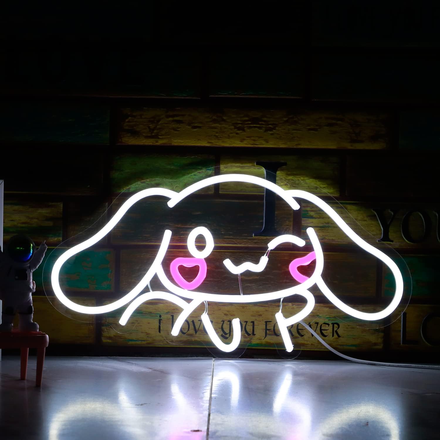 LED Neon Signs – Joker-Green / Harley-IceBlue / Clown-Red / Buu-Pink / Cinna-White / Cartman-Blue / Texas-Blue / Kirbee-Pink – USB-Powered, Dimmable Wall Décor