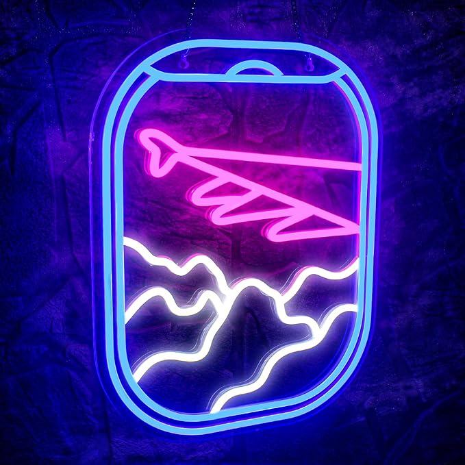 LED Neon Signs – Merry Christmas / God's Plan / Drinks / Skull Apple / Welcome Foolish Mortals / Plane Window Clouds / Little Dramatic / All You Need is Nails / Falling into Hole / Salon Hand / Wake in Bake / Licked / Pink Hand / Hamsa Blue