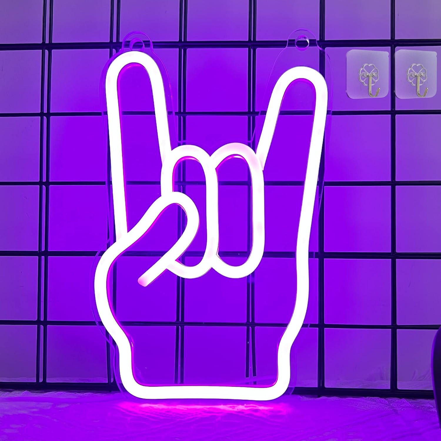 LED Neon Signs – Open / Happy Hour / Cocktails / Guitar / Rock / Bar / Girl – USB-Powered, Dimmable Wall Décor