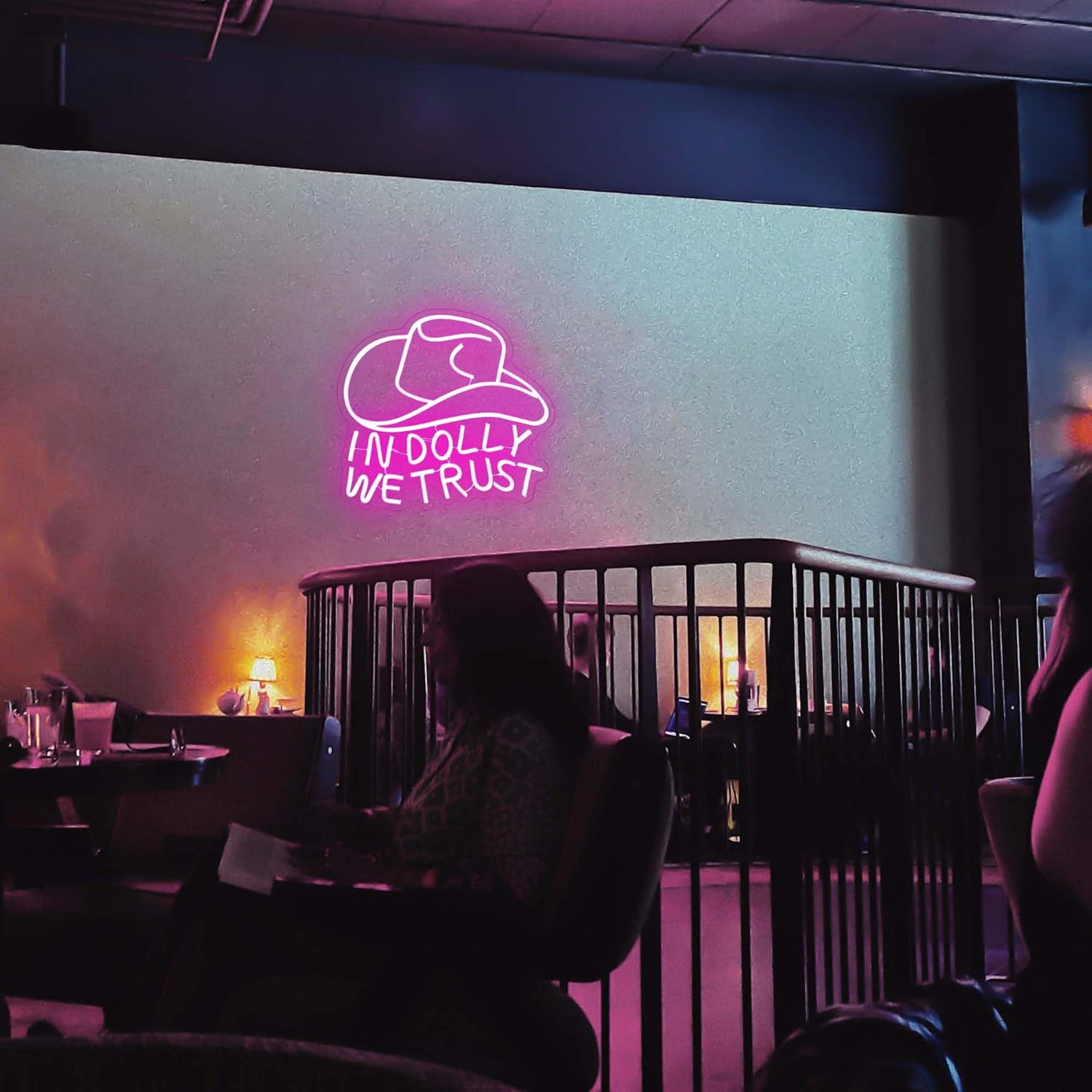 LED Neon Signs – Cowgirl Boots / Leave a Message / Girls Just Wanna Have Fun / Movie Night / Dolly Do / Dolly Hat – USB-Powered, Dimmable Wall Décor