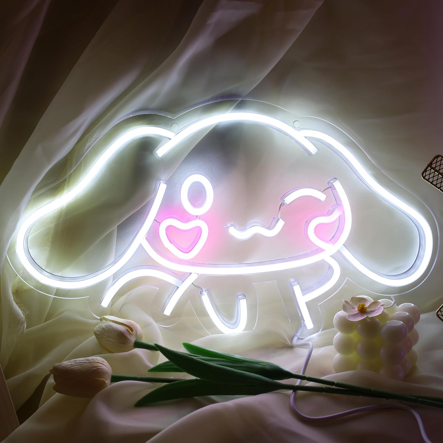 LED Neon Signs – Joker-Green / Harley-IceBlue / Clown-Red / Buu-Pink / Cinna-White / Cartman-Blue / Texas-Blue / Kirbee-Pink – USB-Powered, Dimmable Wall Décor